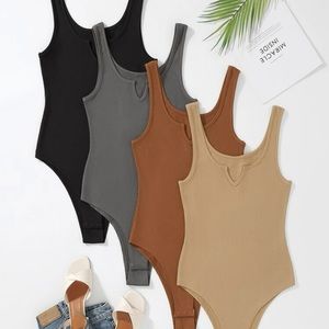 4 pack tank top bodysuits